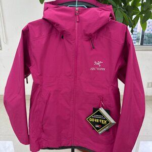 Women's Arcteryx BETA LT Jacket Solid Color Casual Sports Waterproof  M
